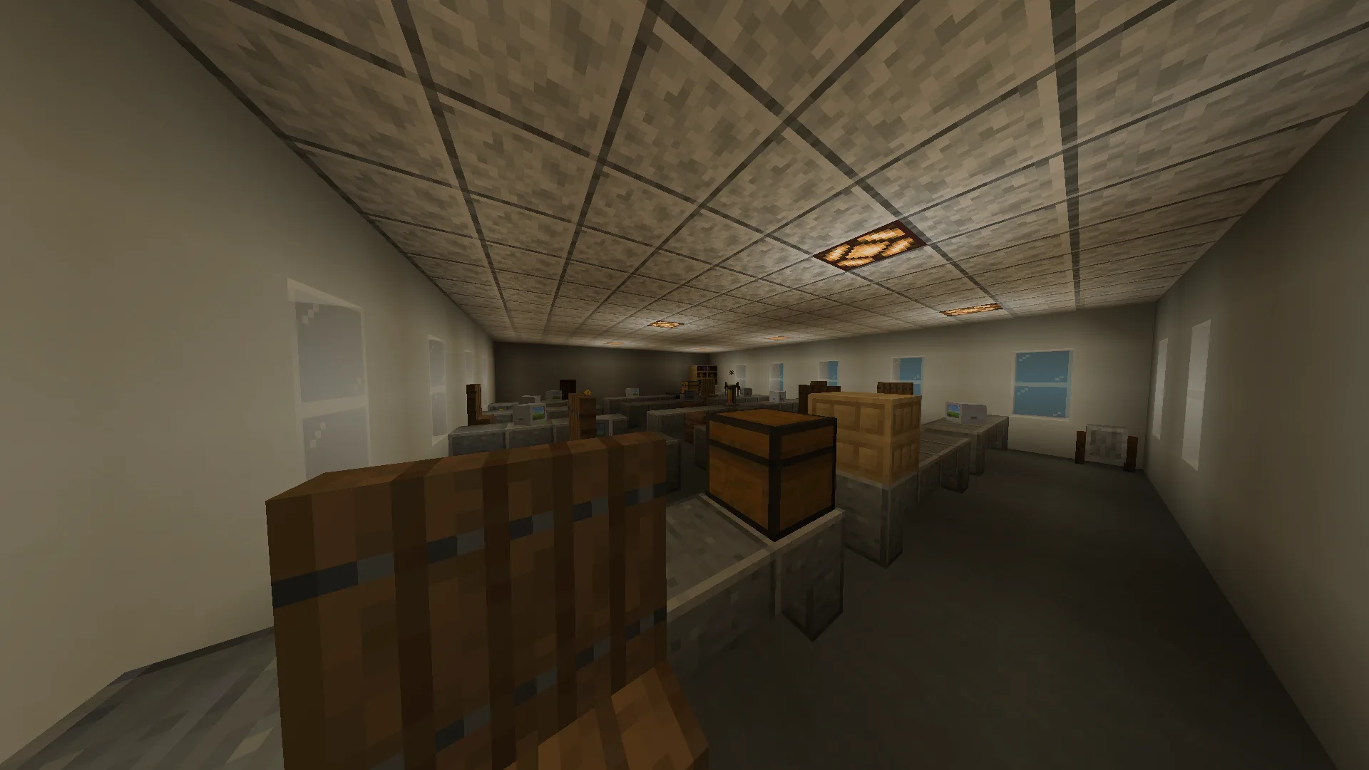 Уровень 4 из мода Vanilla Backrooms