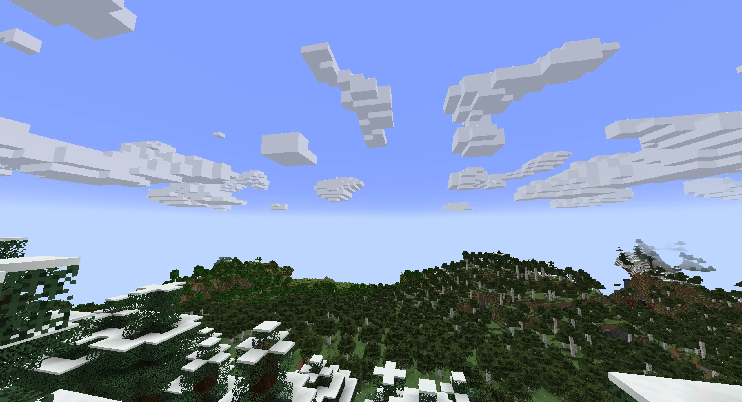 Пятнистые облака в моде SuperFancyClouds