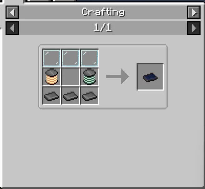 Рецепт крафта фотоэлектрической ячейки в моде Create and Conquer