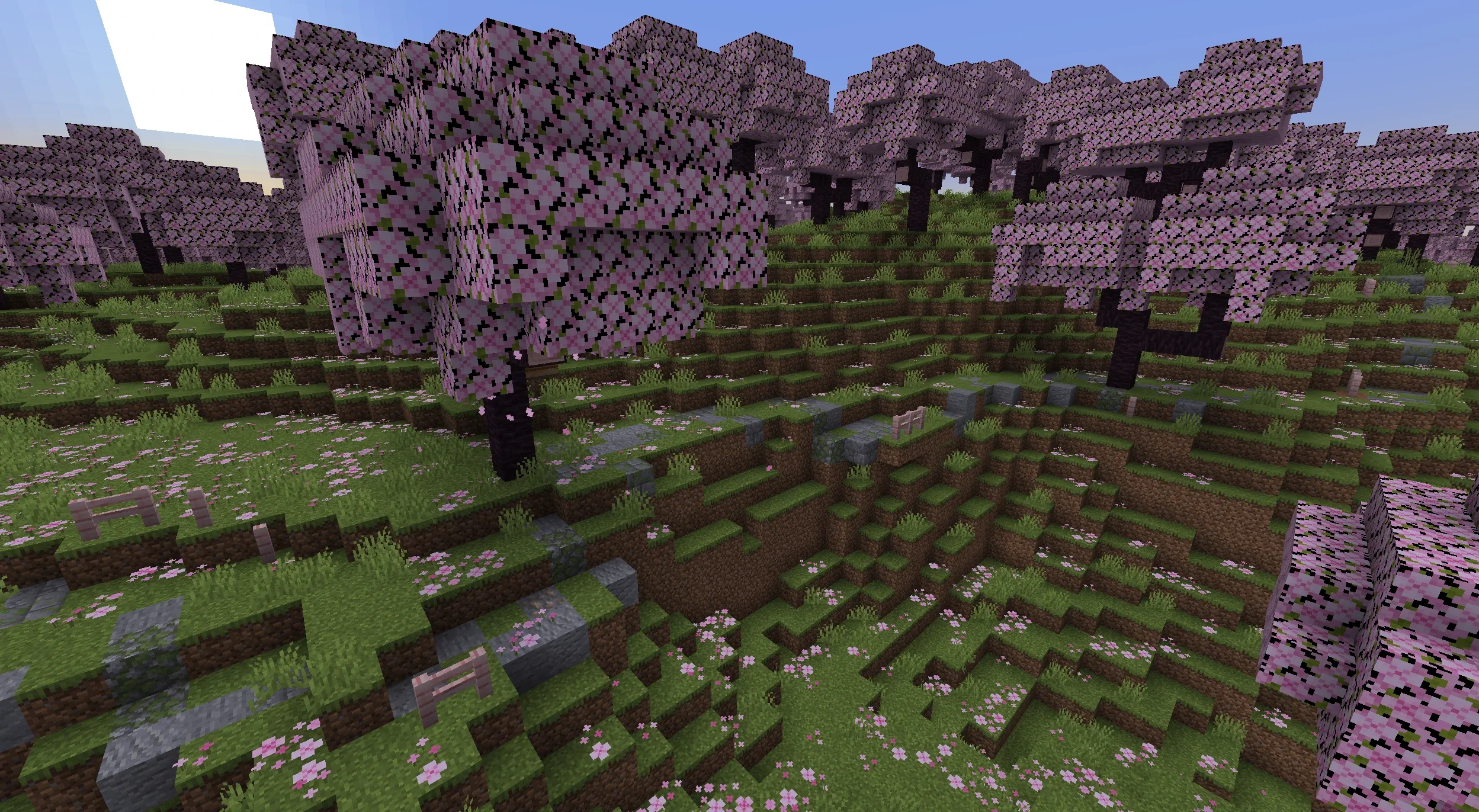 Дорога в вишневой роще, мод RoadArchitect