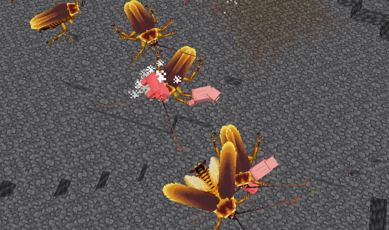 Охота на тараканов в моде Cockroach Mod