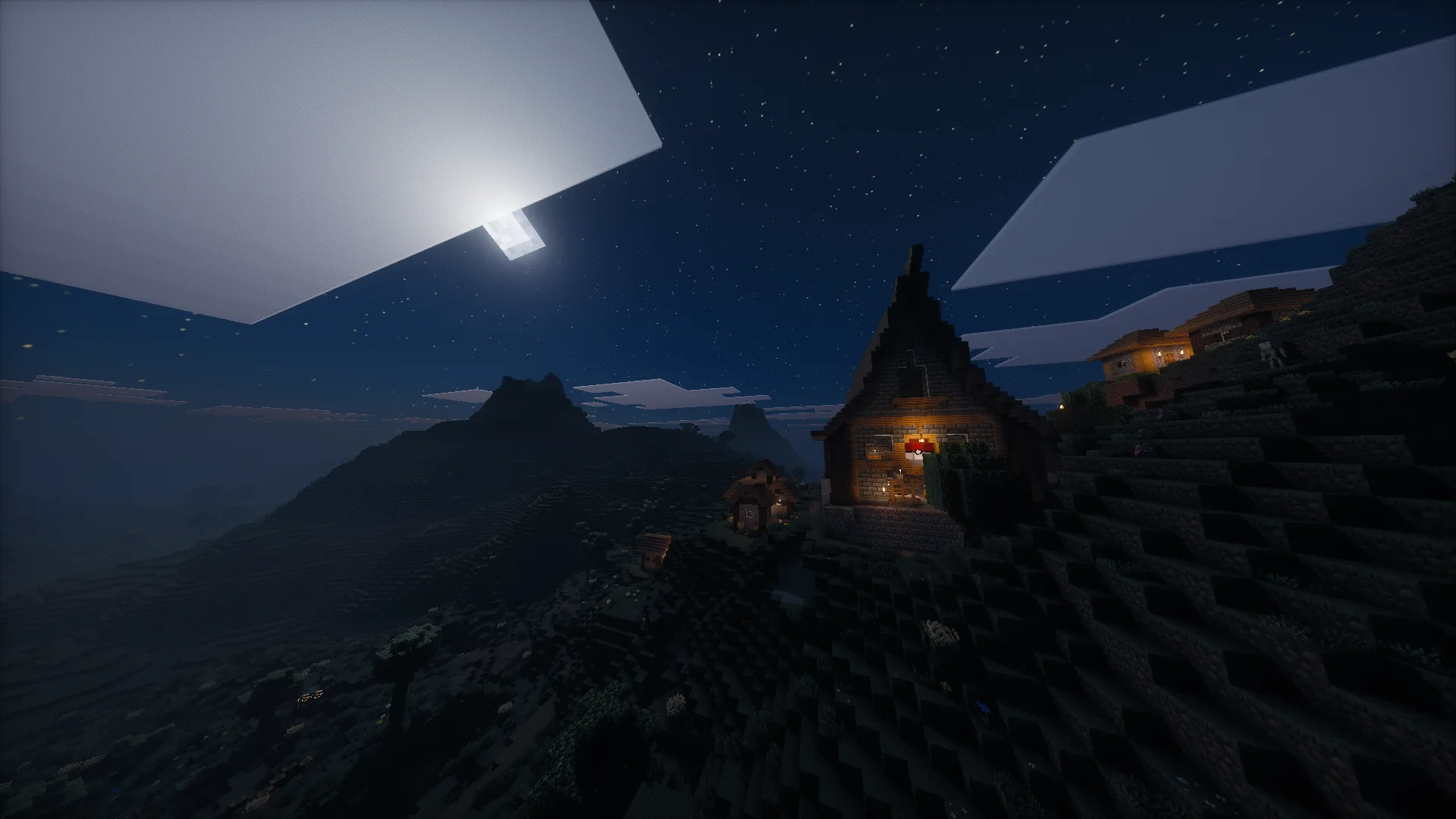 Баннер проекта Cobblemon: Fierce Competition с демонстрацией работающих гимов.