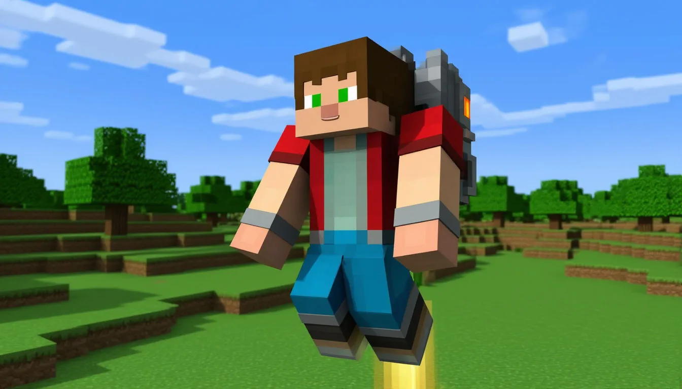 Баннер мода Jet-Pack для Minecraft