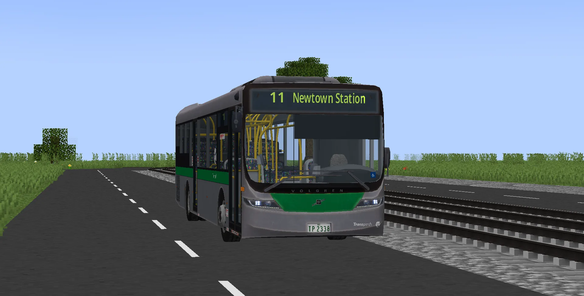 Автобус Transperth Volvo B7RLE из ресурс-пака [MTR4] Perth Pack