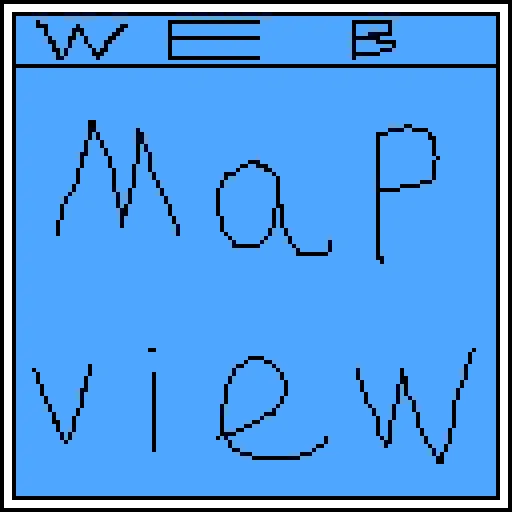 Скриншот интерфейса мода webmapview.