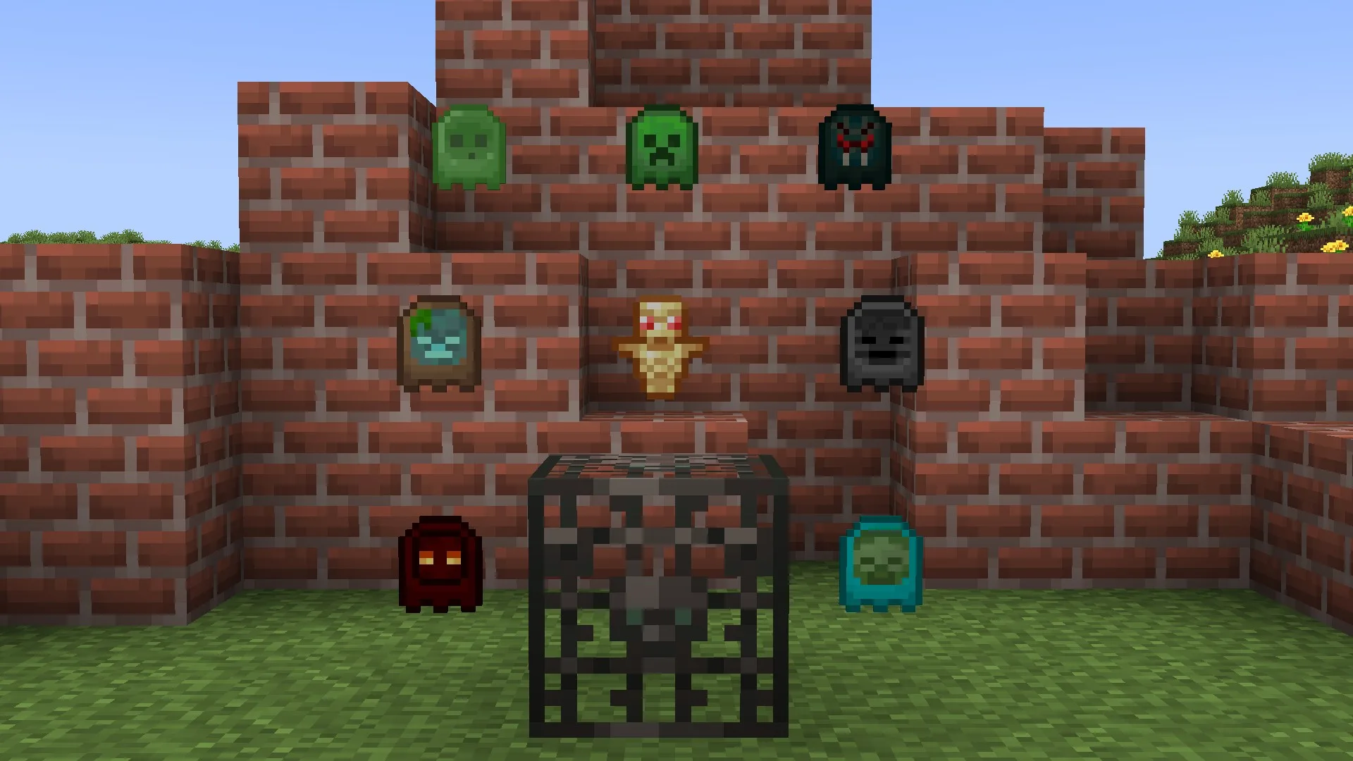Скриншот демонстрации мода Spawners+.
