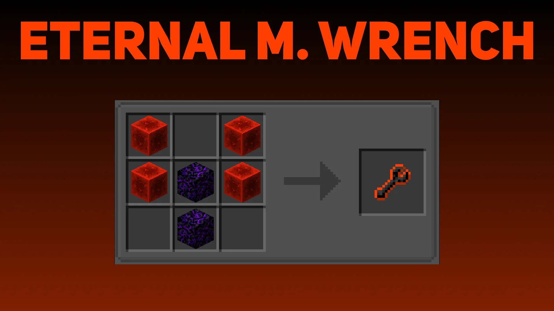 Разводной ключ Eternal Monkey Wrench из мода Eternal Tools