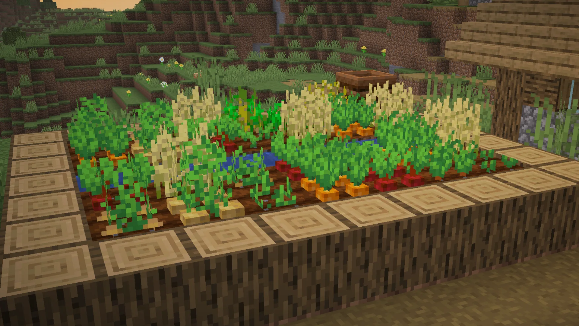 3D-модели зрелых сельскохозяйственных культур в Deeper MC