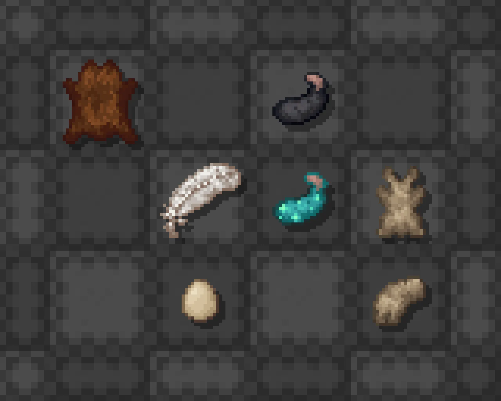 Добыча с пассивных мобов в ресурс-паке Resolution