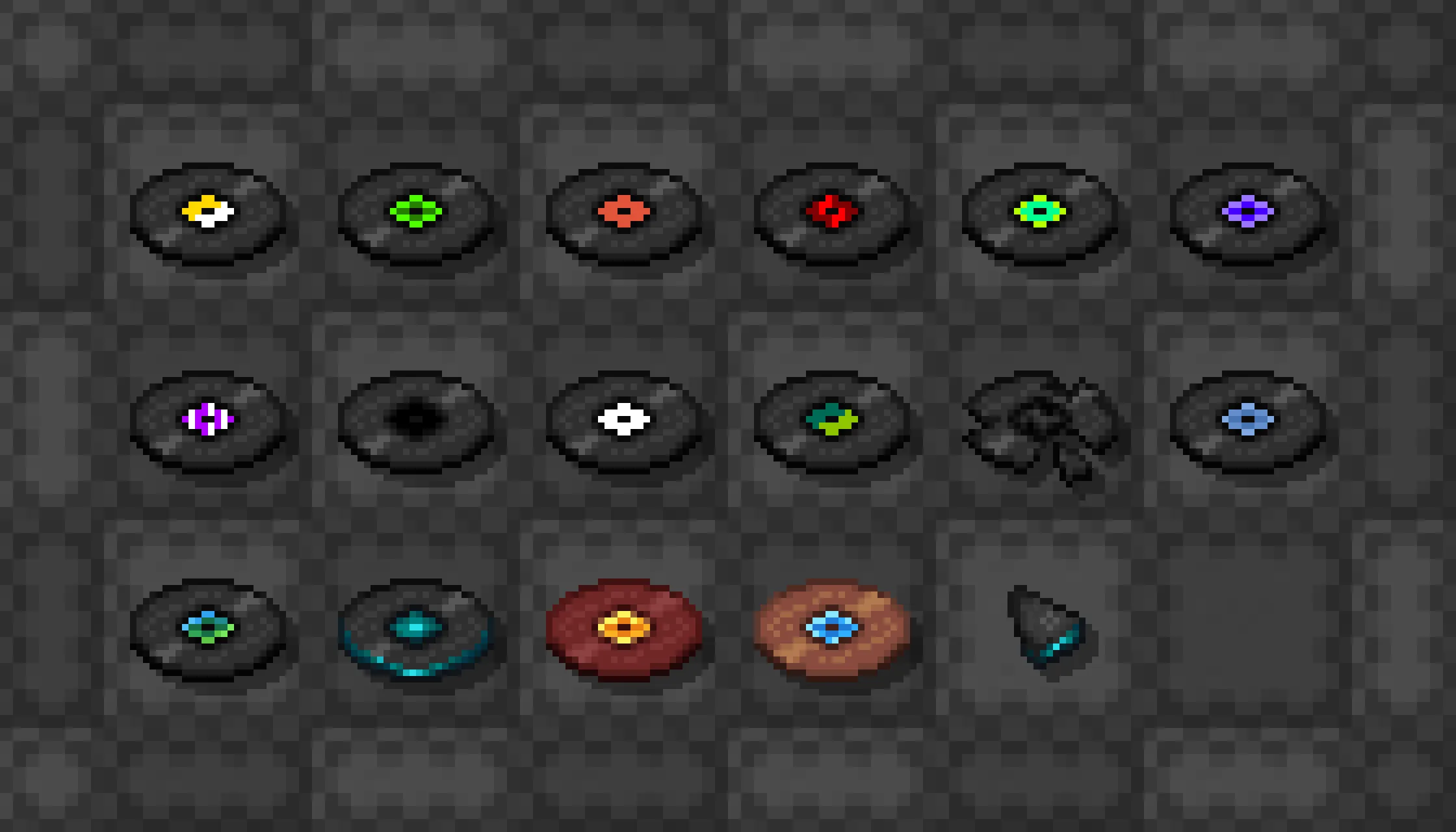 Музыкальные пластинки в ресурс-паке Resolution