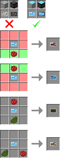 Окрашивание предметов в моде Control Panel