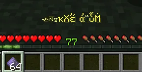 Предметы в Minecraft с измененными текстурами и скрытыми названиями в проекте Revelationary.