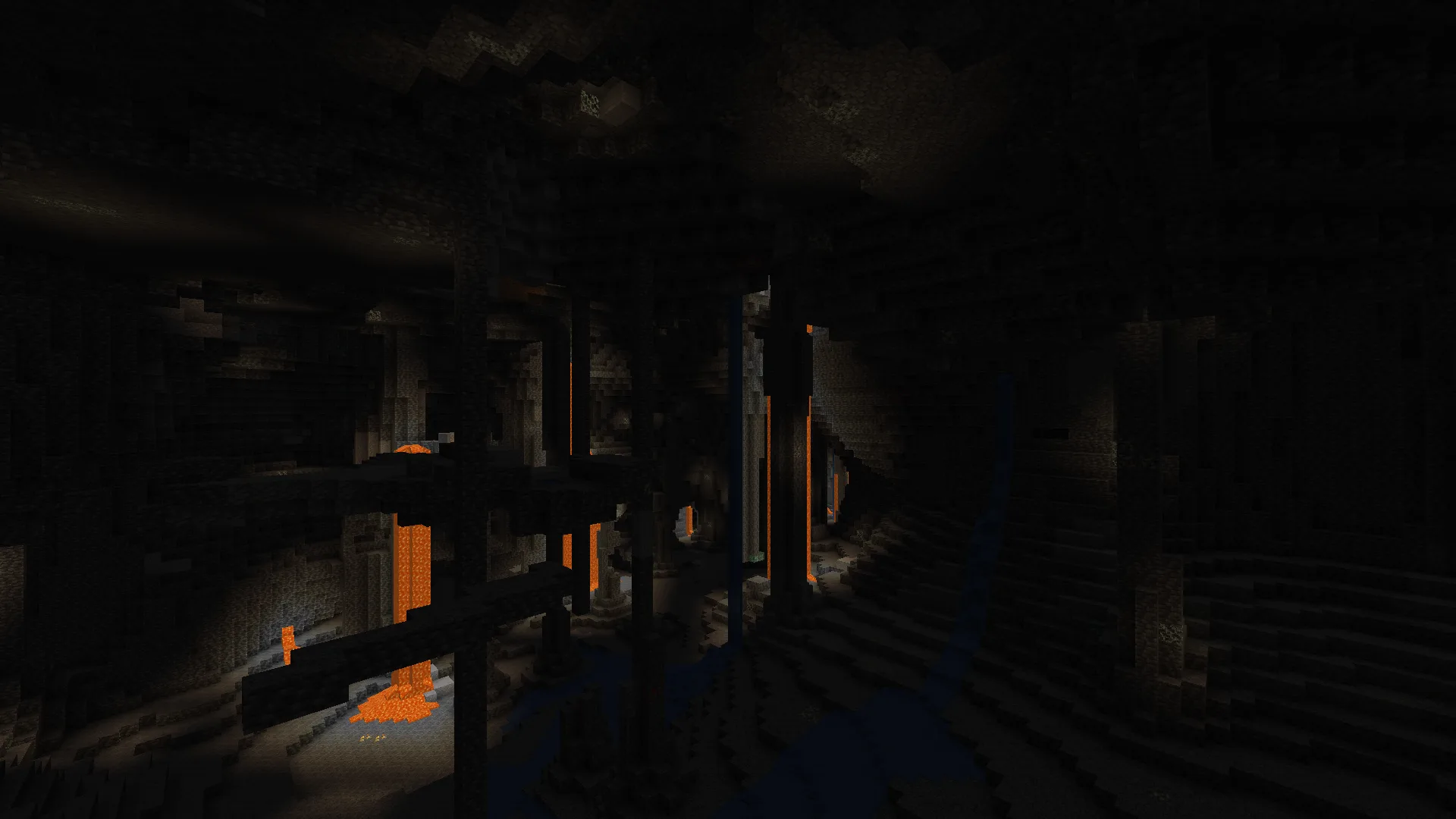 Пещера с ванильными рудами