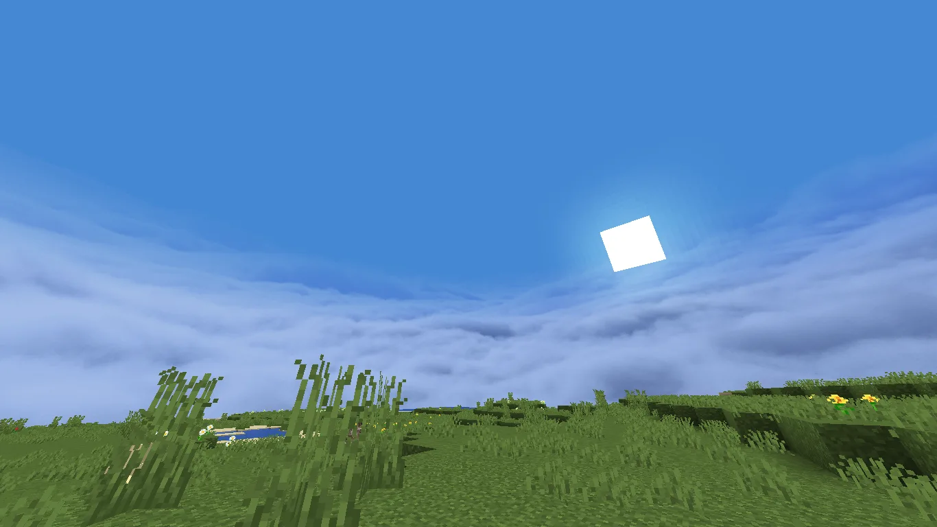 Пользовательское дневное небо для версии 1.8.9