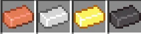 Простые слитки из ресурс-пака Shea's simple ingots