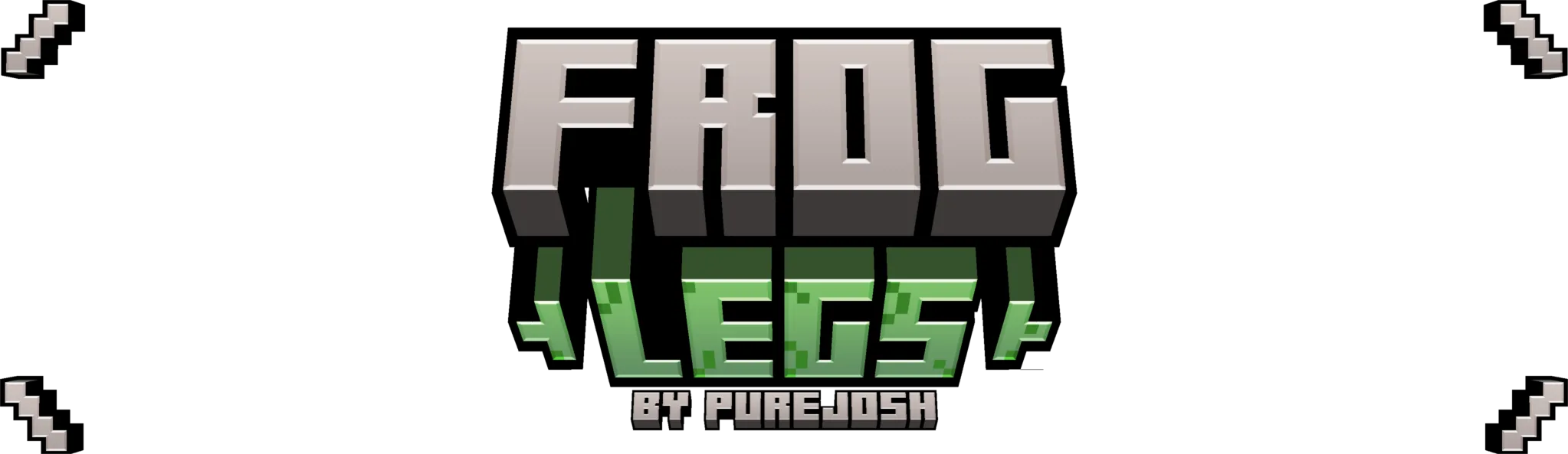 Баннер проекта Frog Legs в Minecraft.