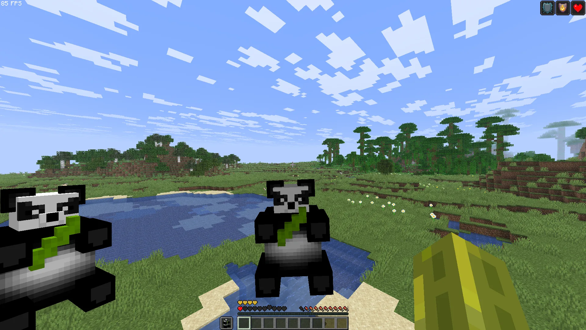 Тотем панды в версии 1.21.8