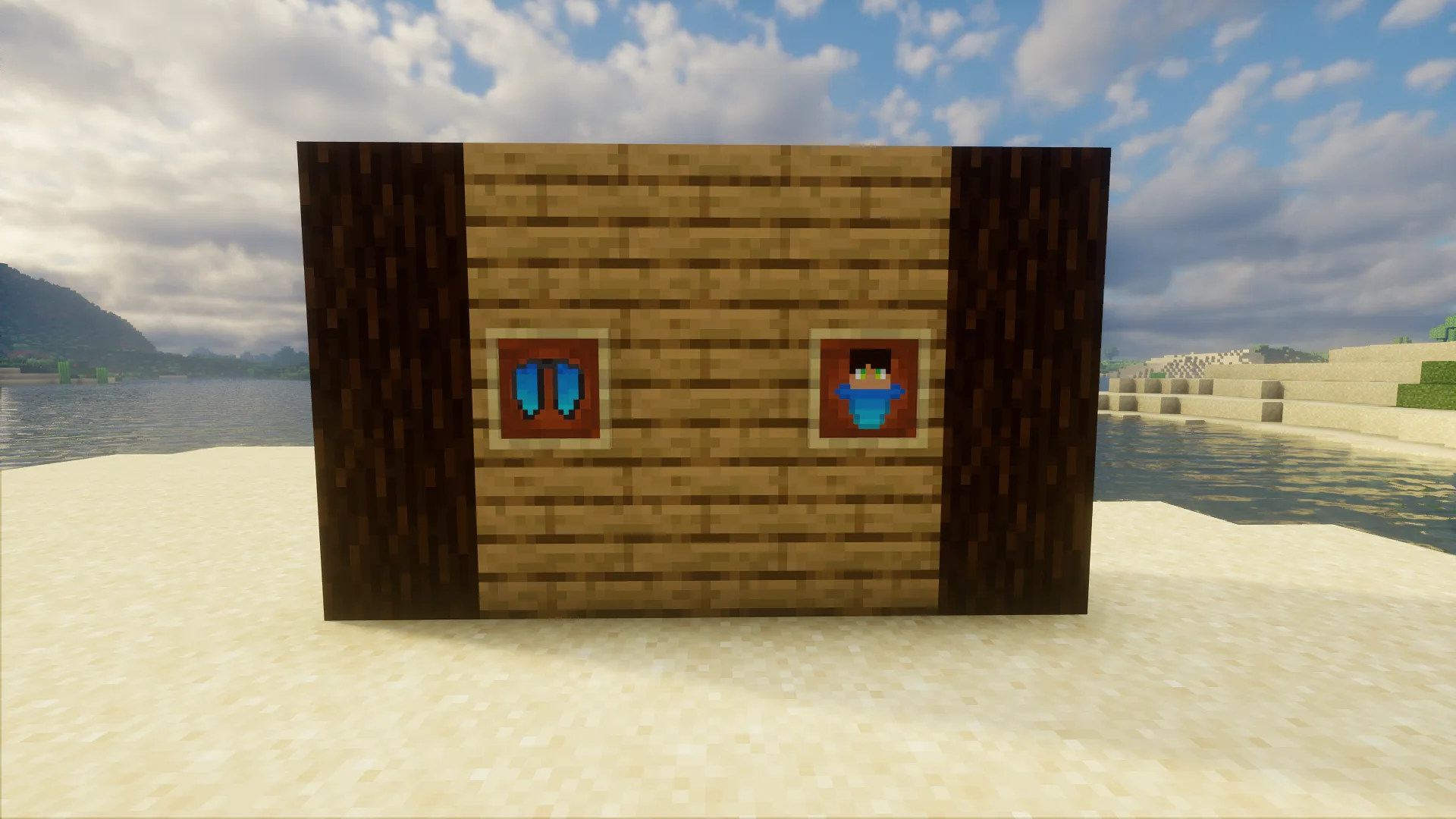 Предметы в рамке из ресурс-пака Dev's Pack