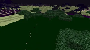 Биом Slimy Slitherlands в моде Endirium