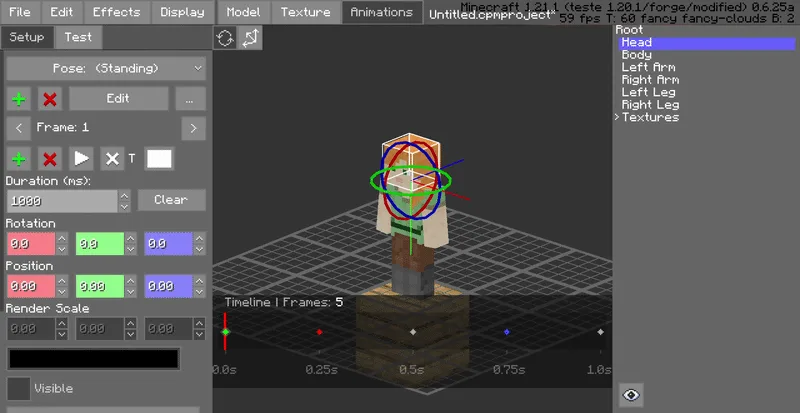 Интерактивное управление шкалой времени в CPM Animator Utils