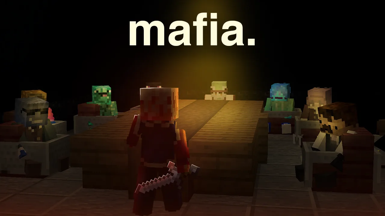 Превью мода Mafia с изображением интерьера переговорной комнаты.