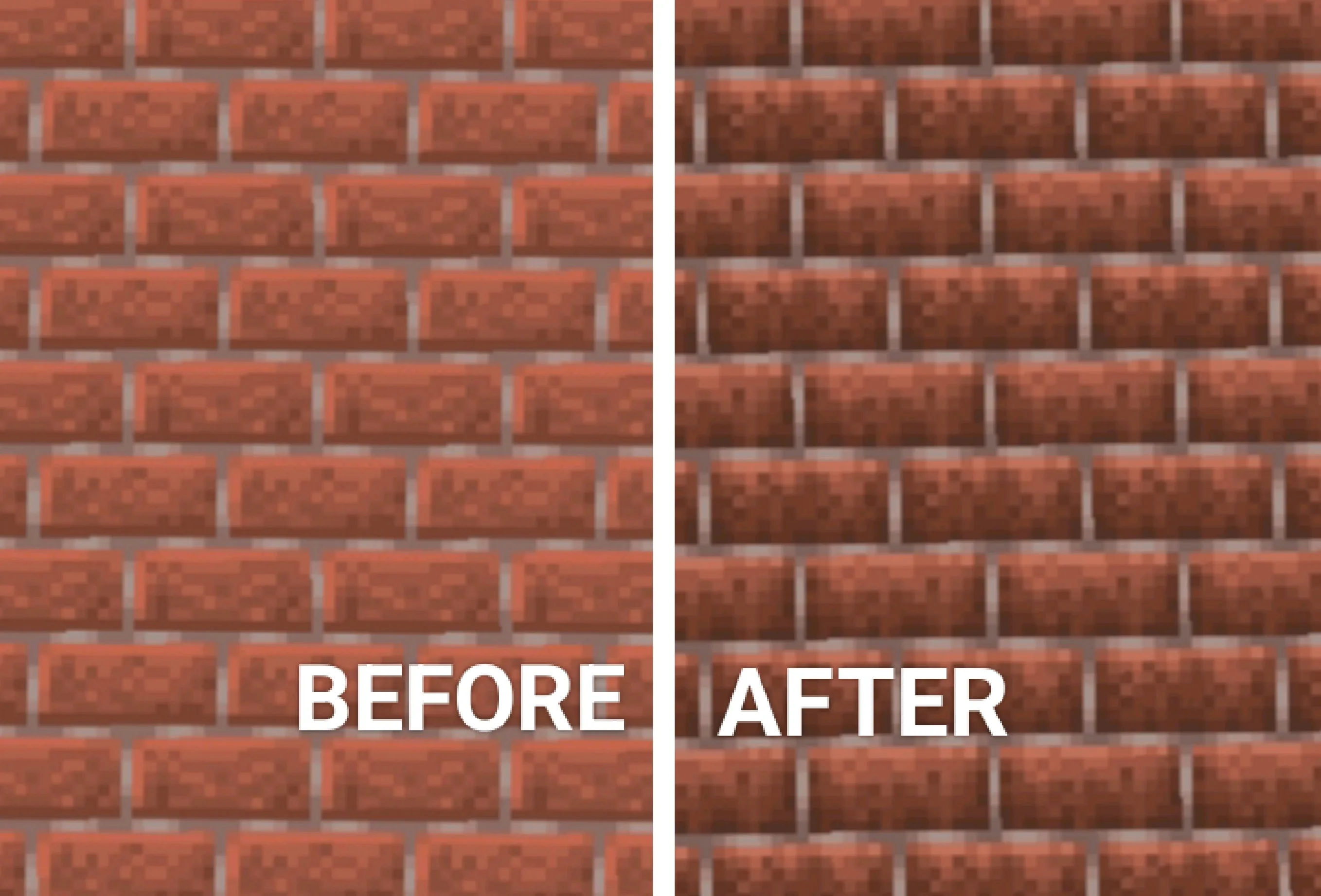 Ресурс-пак Roasted Bricks для Minecraft.