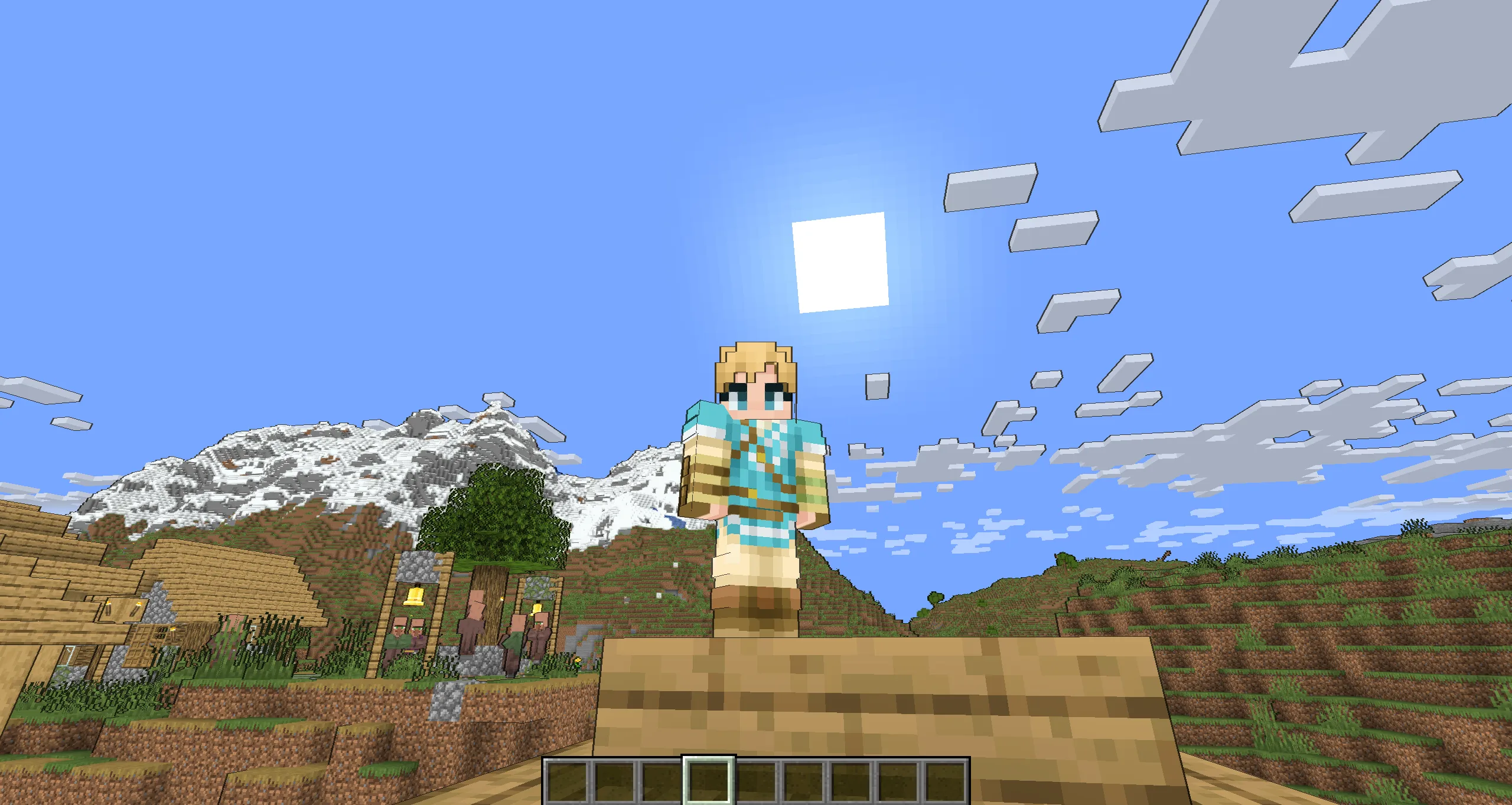 шейдер контуров в Minecraft