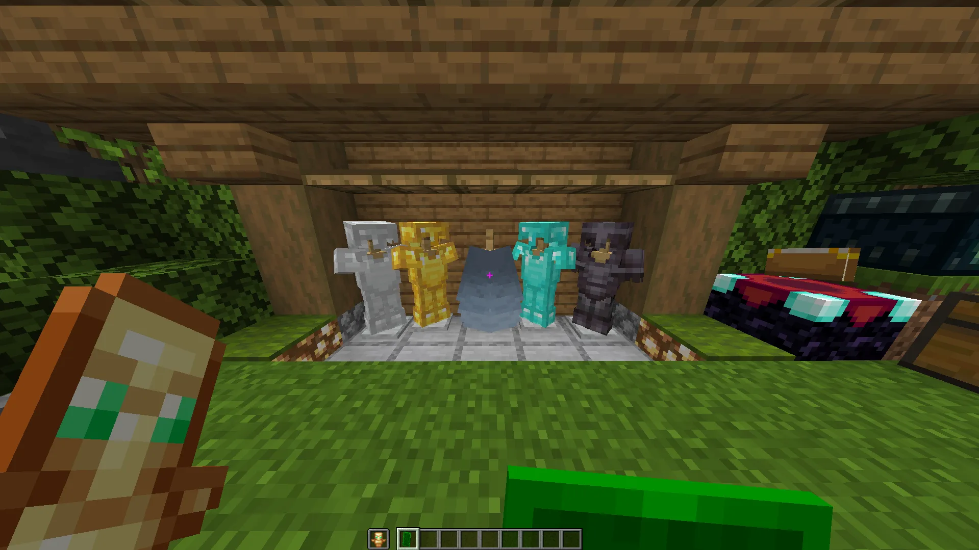 Броня, тотем и компактный щит в Aura Cpvp Pack