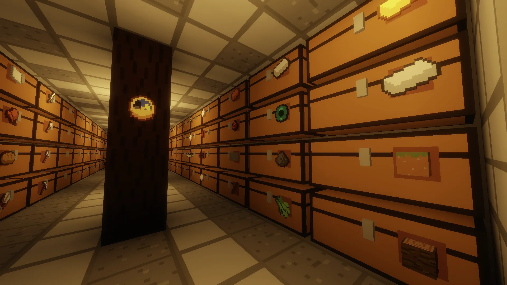 Пример использования рамок из Puppy's Frames в игре