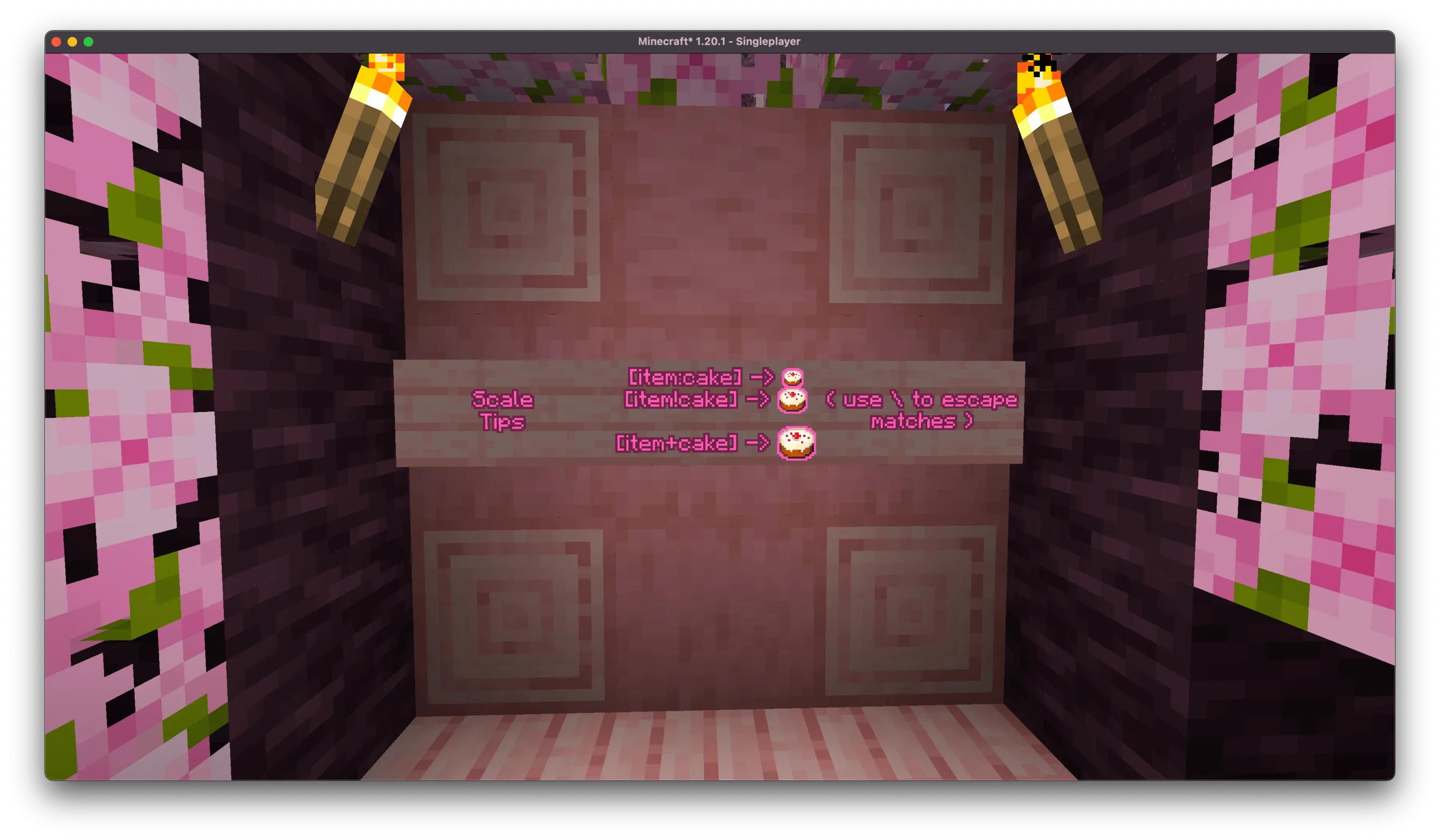 Inline: разные разделители для изменения размера визуализации Cake Scales.