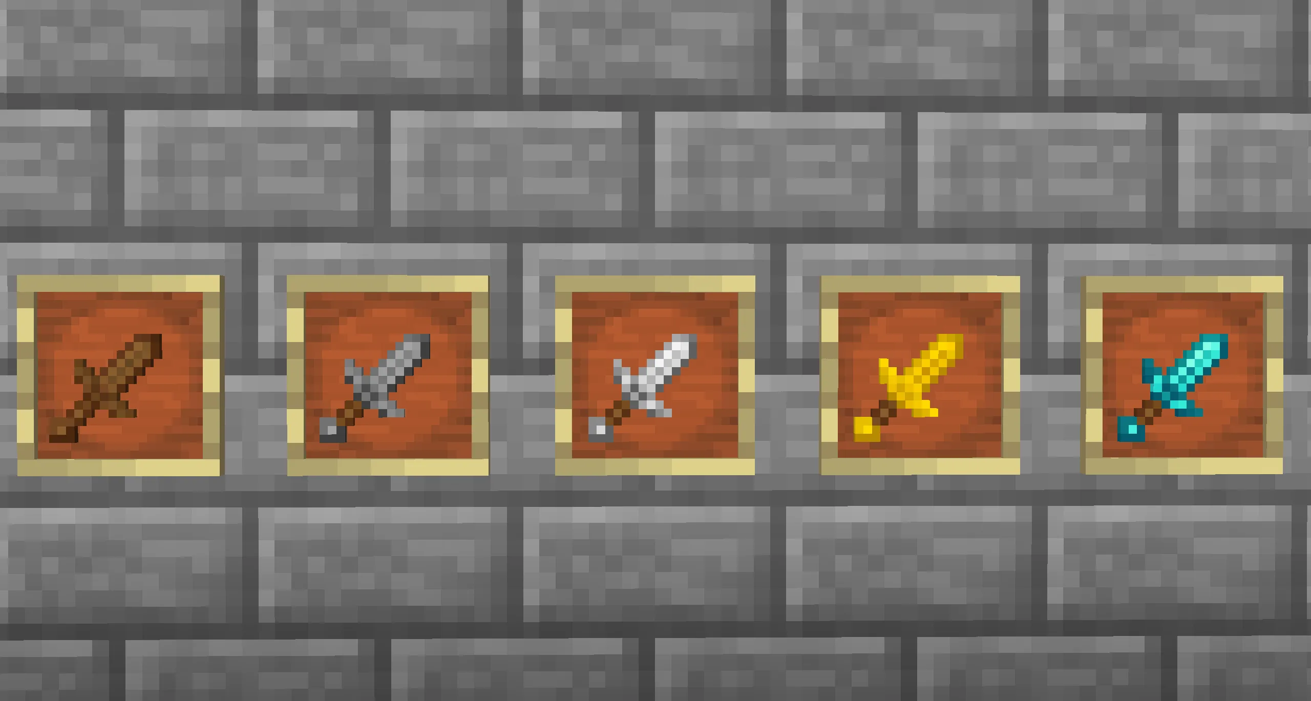 Мечи в ресурс-паке ImVos Pack