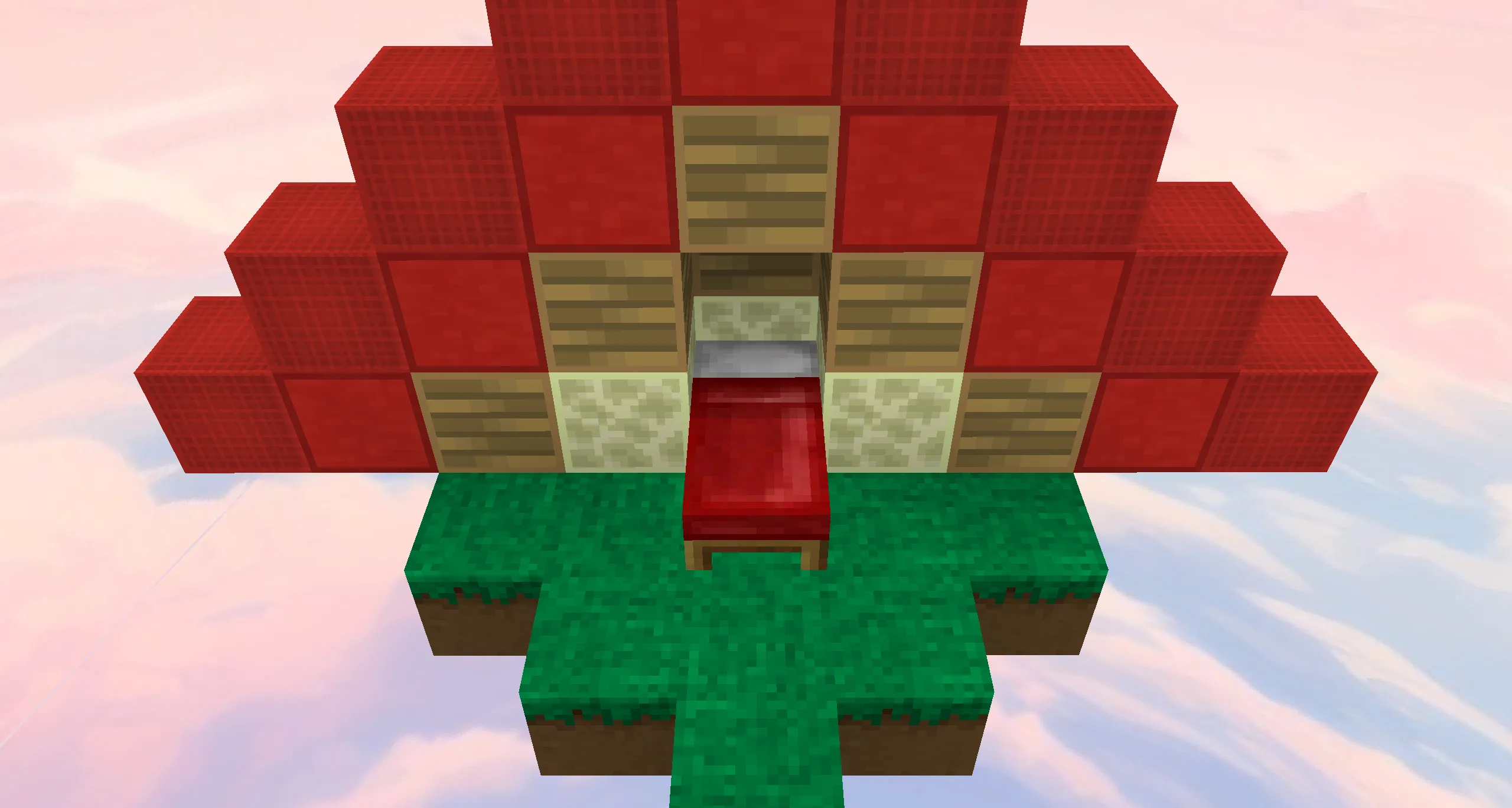 Защита кровати из камня края, дерева, глины и шерсти в ImVos Pack