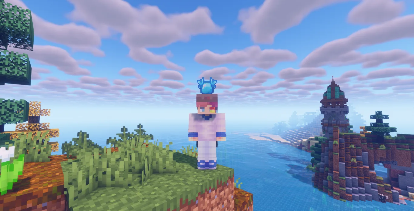 Команда /hat в Minecraft