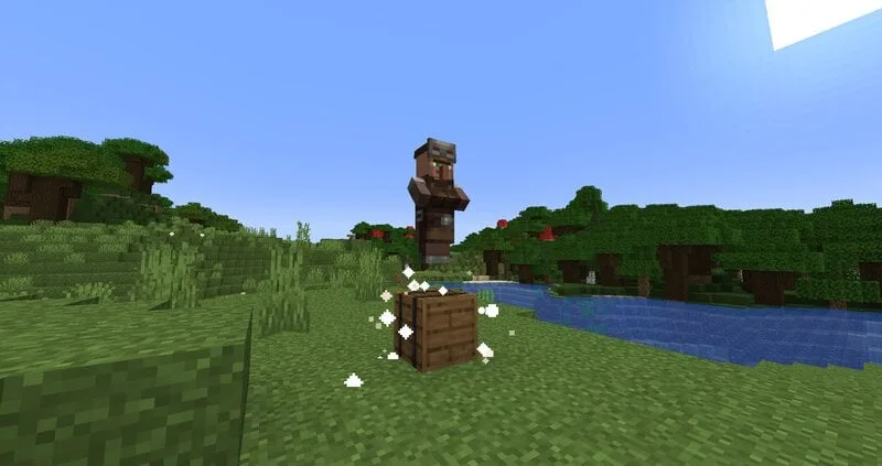 Интерфейс редактирования жителя в моде VillEdit