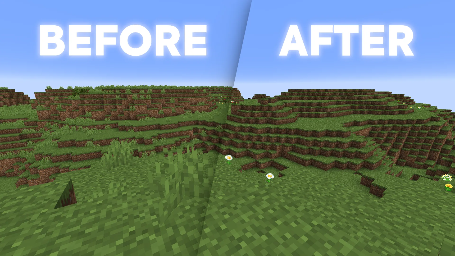 Превью текстурпака no grass.