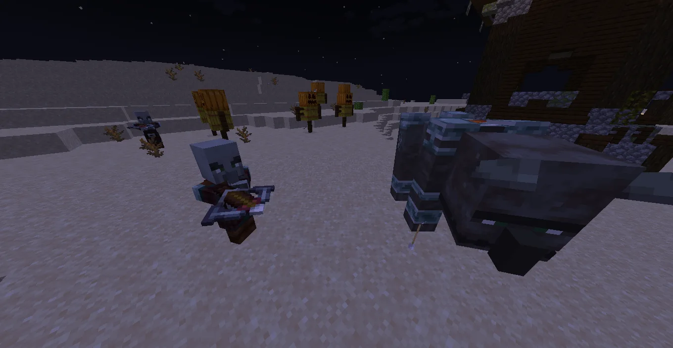 Арбалет разбойника из темного дерева и древней стали в ресурс-паке MOB Items.