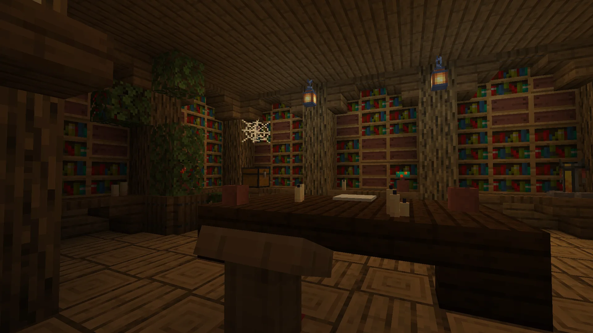 Помещение архива в проекте Underground Worlds.