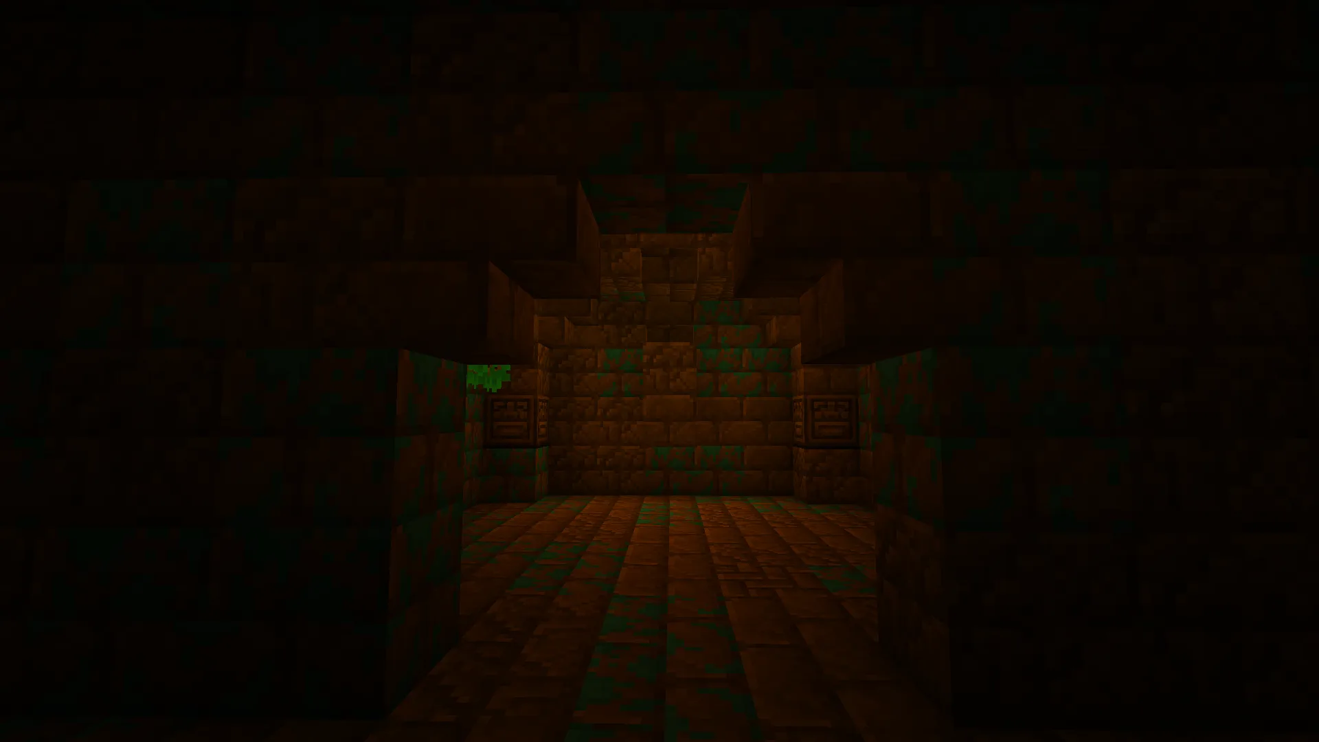 Интерьер древнего храма в проекте Underground Worlds.