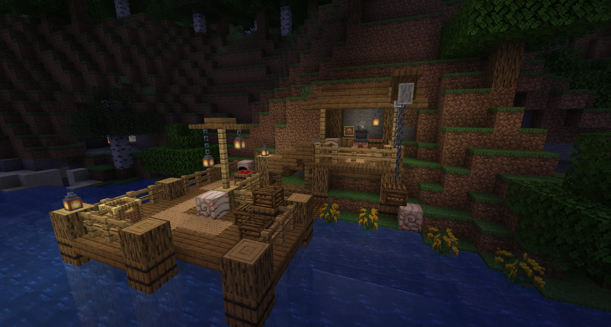 Скриншот обновления 1.1.0 мода Crabber's Delight для Minecraft.