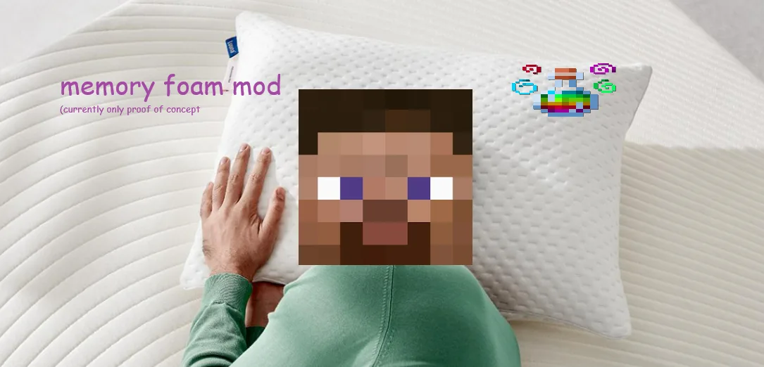 Логотип мода Memory Foam.