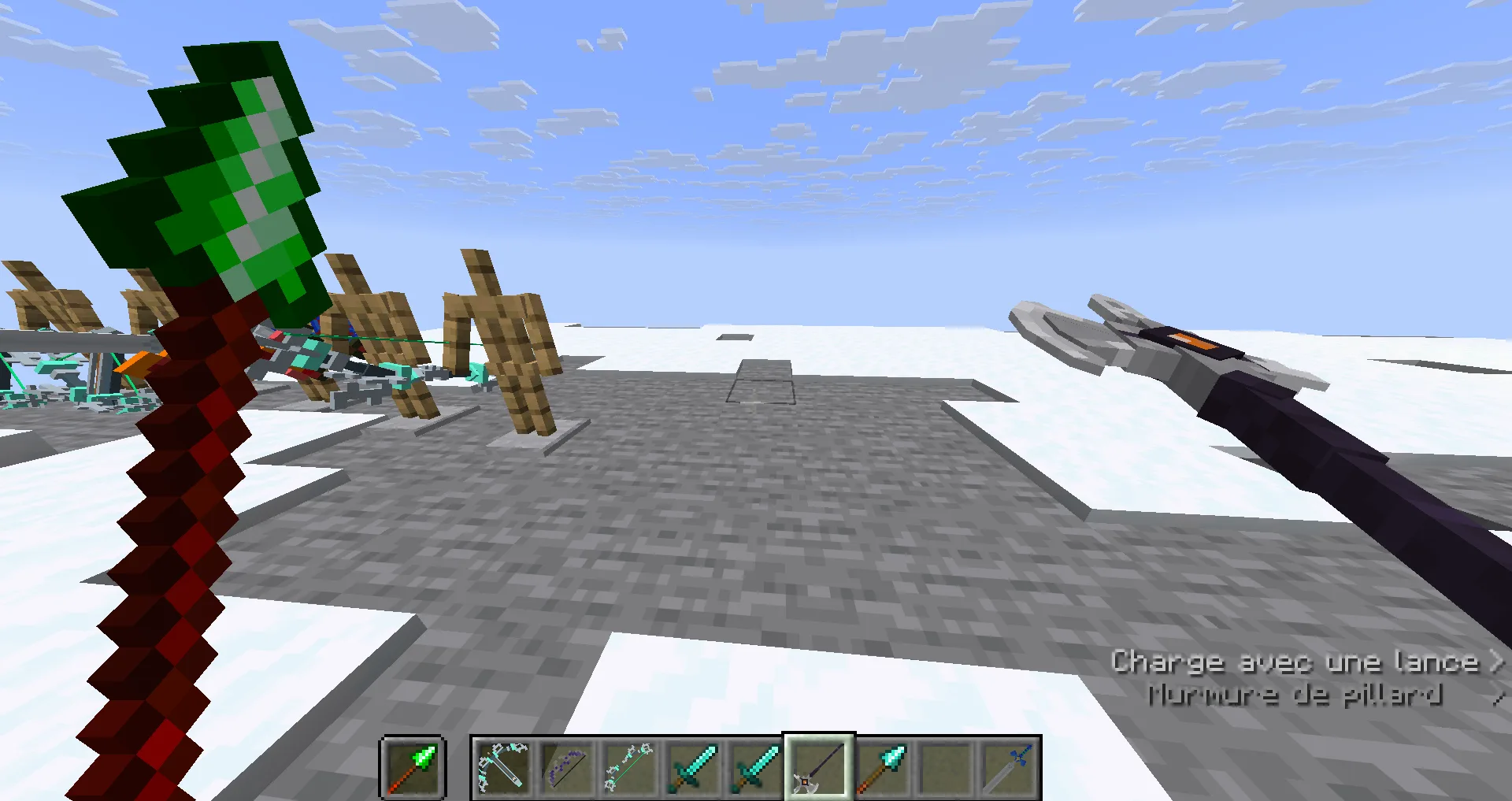 Модель копья для Minecraft 1.21.11 и выше