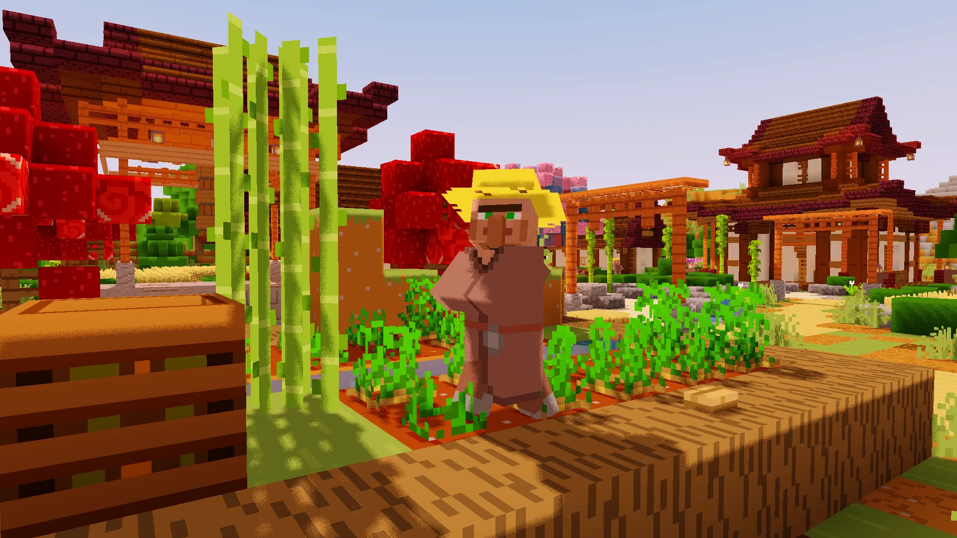 Трейлер шейдеров: Житель деревни.