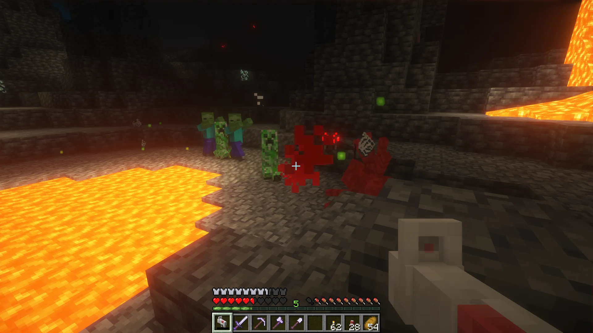 Лазерный пистолет из мода Gamingbarn's Guns.