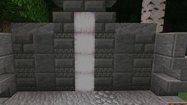 Стойка для инструментов Vanilla Refresh, созданная из стойки для брони и крюка.