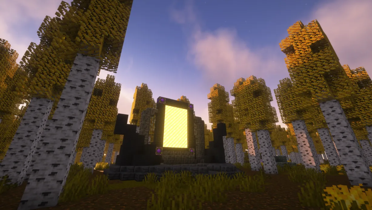 Звездный портал и осиновый лес в моде Foolish