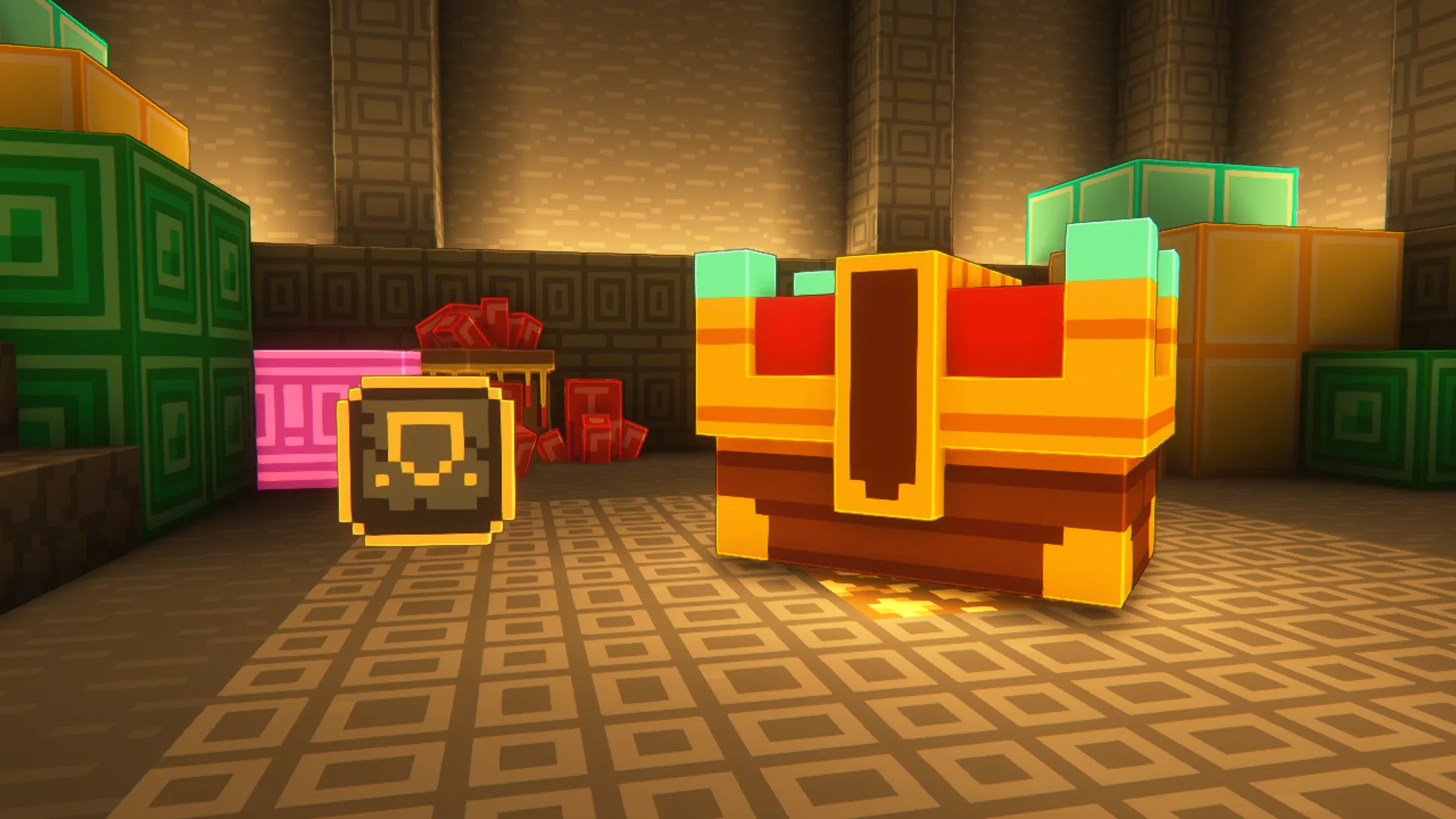 Легендарный сундук в стиле Bare Bones