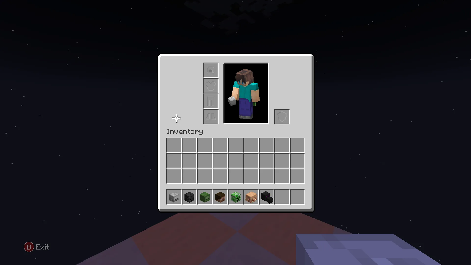 Ванильные головы и черепа в Minecraft