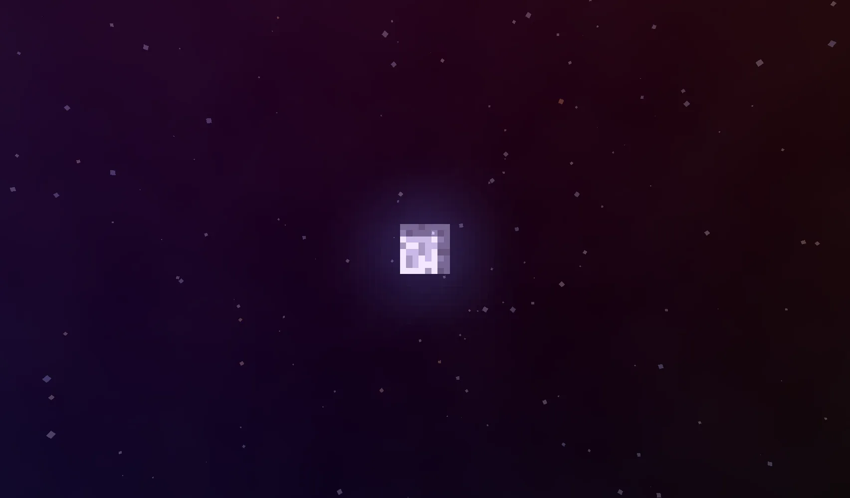 Тонкий настраиваемый эффект радуги в небе Minecraft.