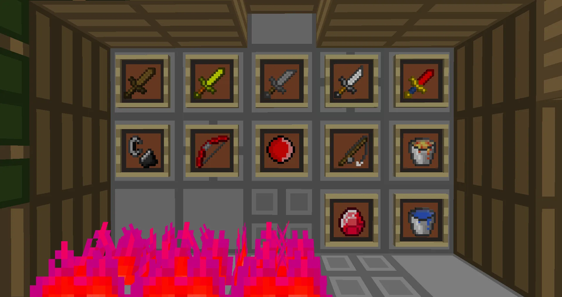 Боевое снаряжение в ресурс-паке Red FPS