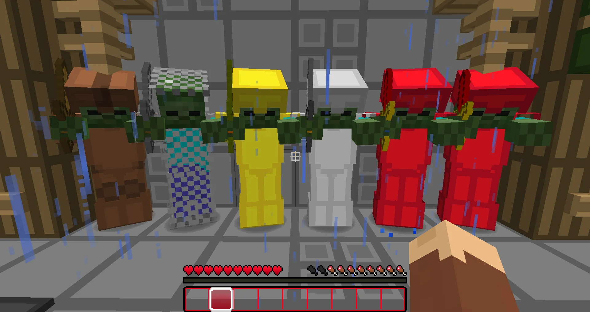 Броня и интерфейс в ресурс-паке Red FPS